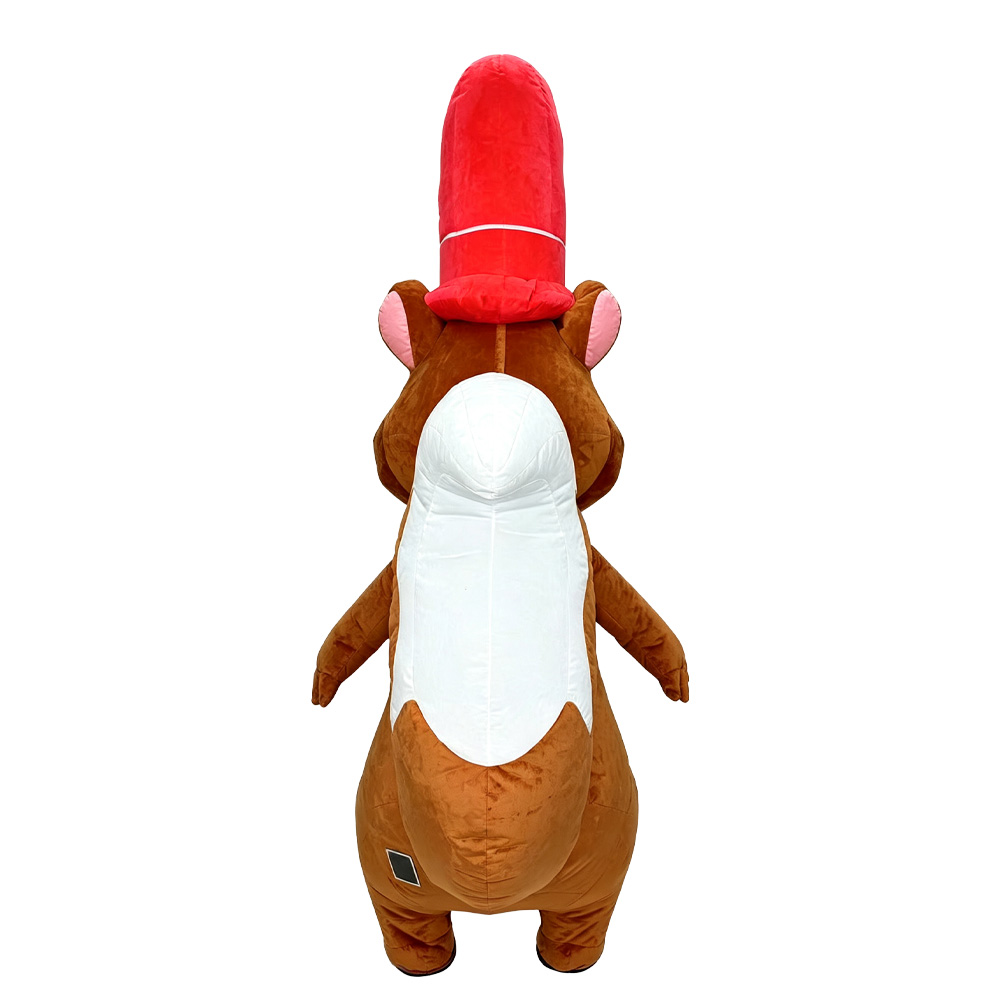 SAYGO Red Hat Eekhoorn Opblaas - Costumes recensie en prijs