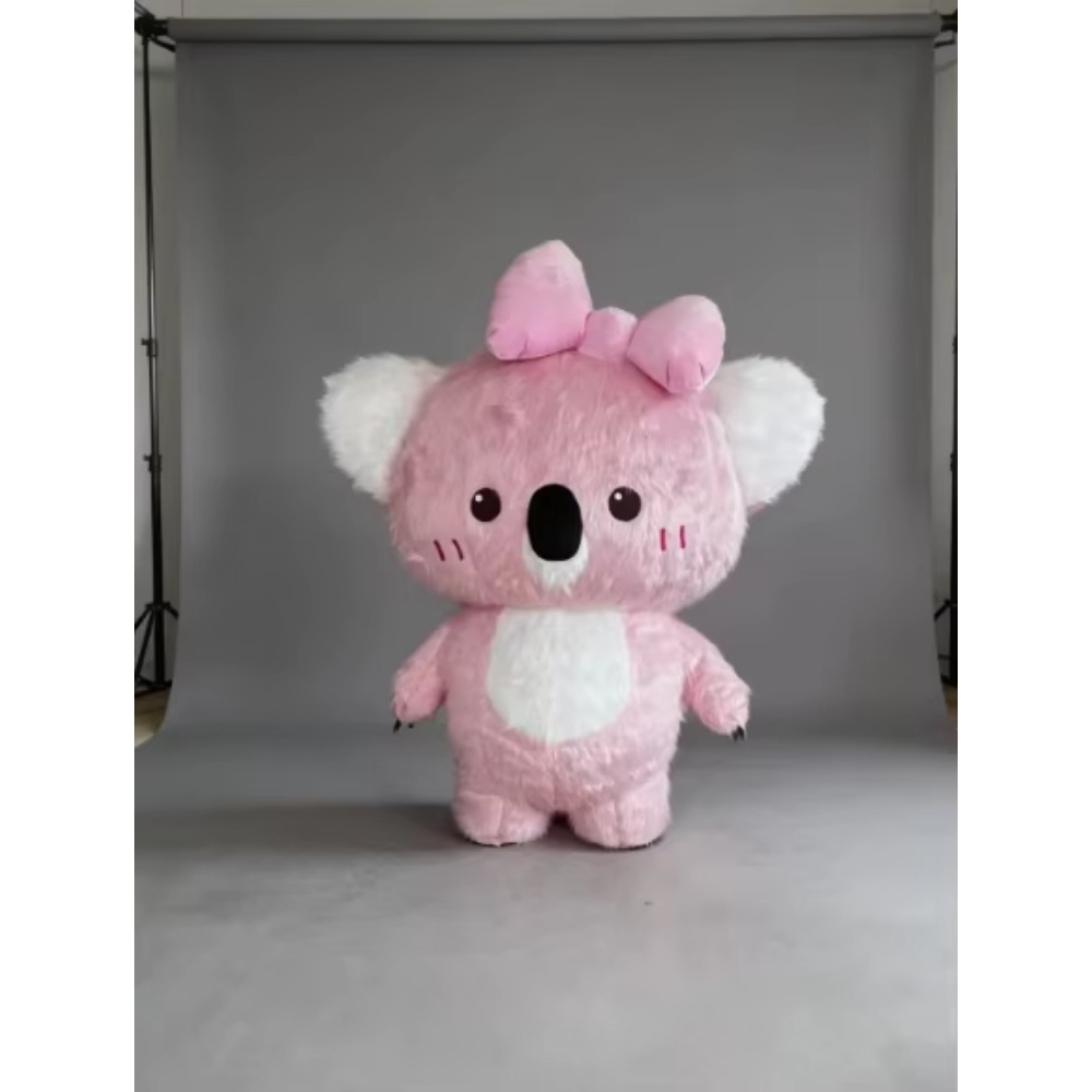 Roze Koala Opblaasbaar Kostuum - Costumes recensie en prijs