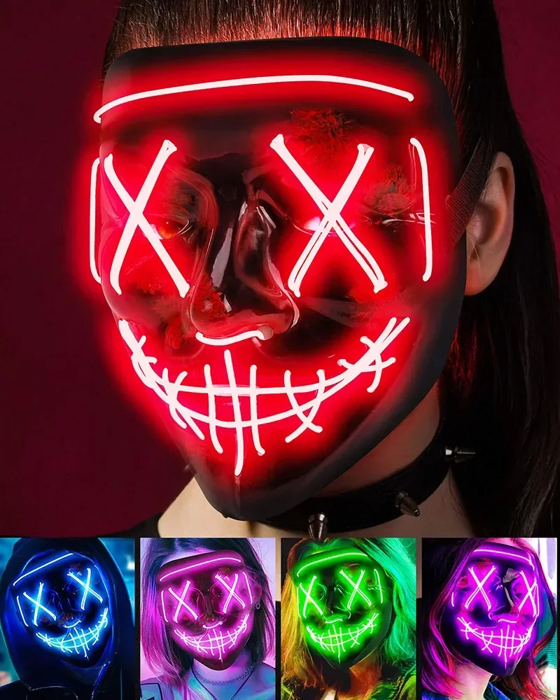Draadloze Bar Muziekfestival N - Led Purge Mask Halloween recensie en prijs